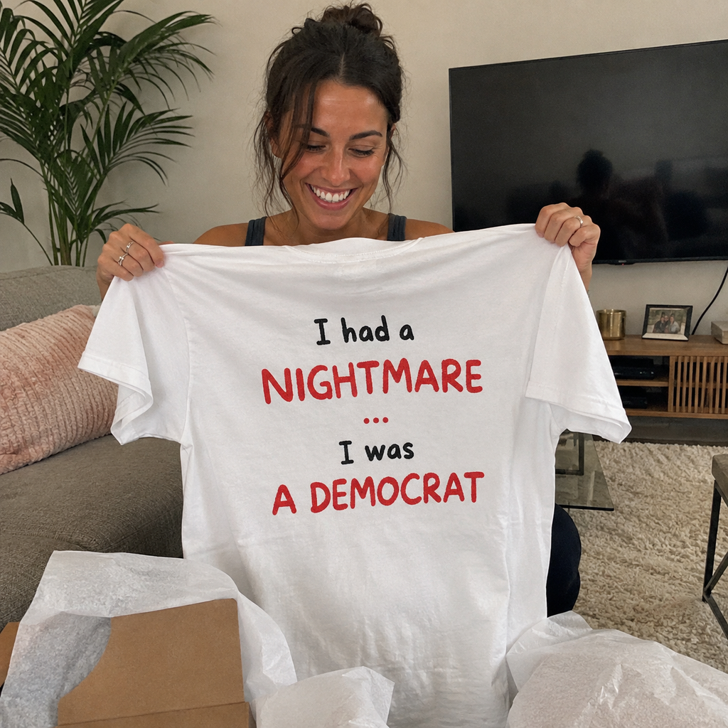 I Had a Nightmare... I Was a Democrat | T-Shirt