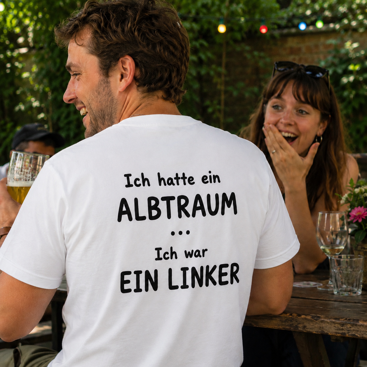 Ich hatte einen Albtraum... Ich war ein Linker | T-Shirt